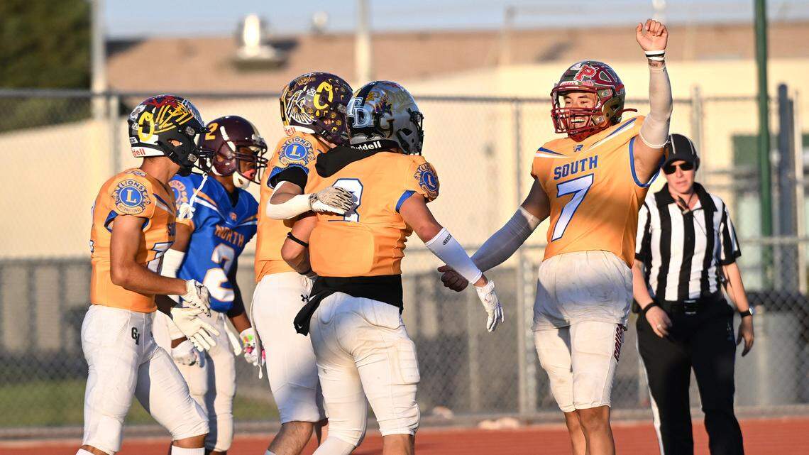 Stout, Garza lead in dominant South win in 47th Lions All-Star Football Game