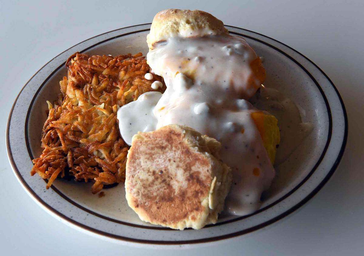 Breakfast sliders are pictured at Latif’s in Turlock, Calif. on Wednesday November 20, 2019.
