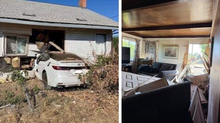 Stanislaus injury crashes involve two Modesto pedestrians, car into Oakdale home