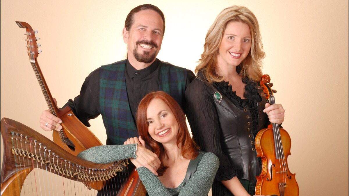 The Celtic trio Golden Bough will be part of the final Modesto Community Concert Association season.