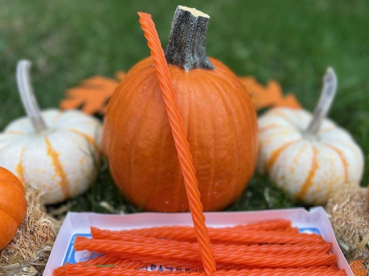 Pumpkin spice Red Vines have a mild flavor, taste testers say.