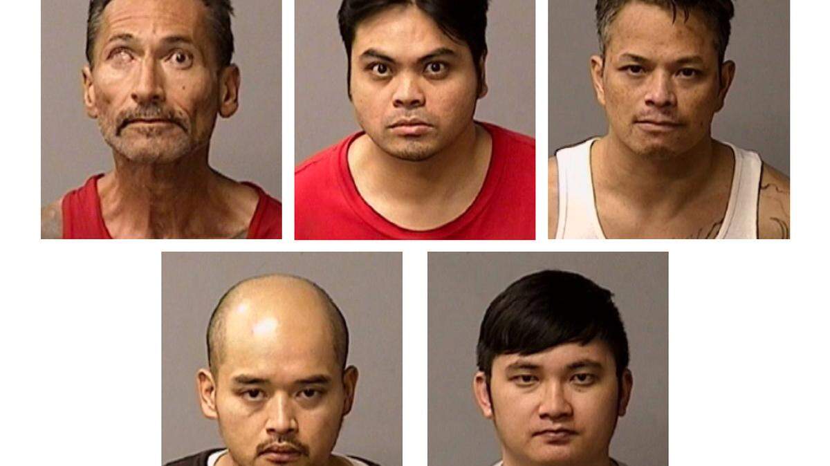 Clockwise from top left: Gino Nardozzo, Andy Tran, Chris Pham, Sang Nguyen and Xiaofeng Wang