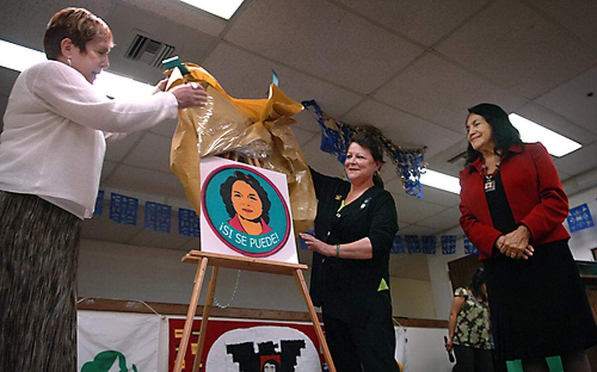 AM Dolores Huerta patch 2