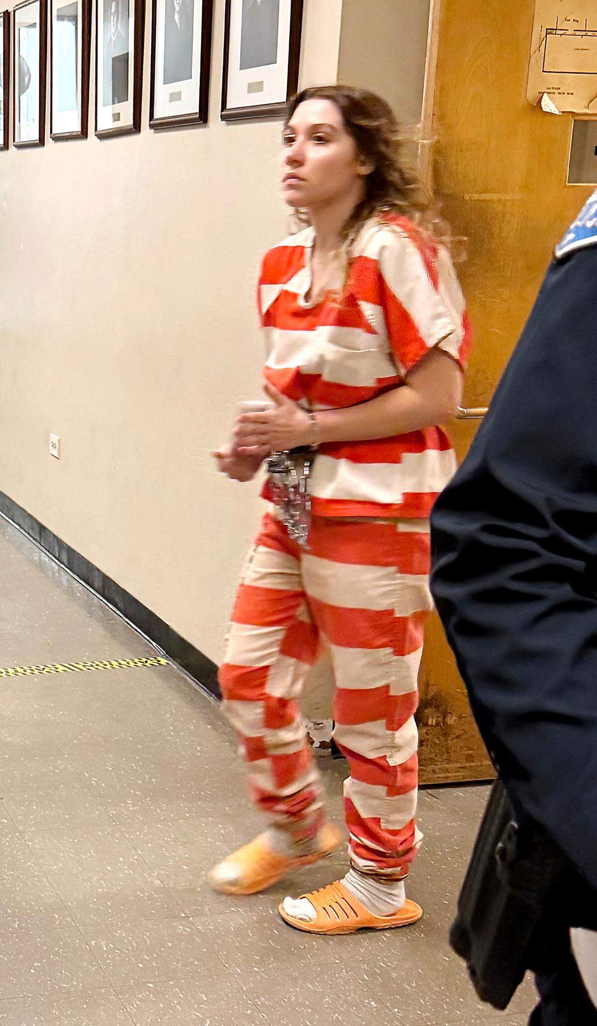 Juliette Acosta, 26, appeared in court Monday, June 30, 2025 for her arraignment hearing.