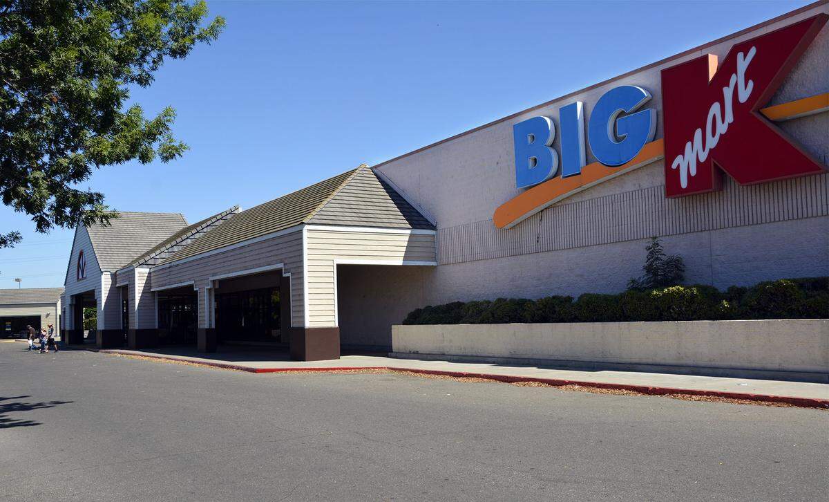 The Big Kmart in Oakdale, Calif. is pictured Tuesday Sept. 3, 2019. The company closed by mid-December 2019. 