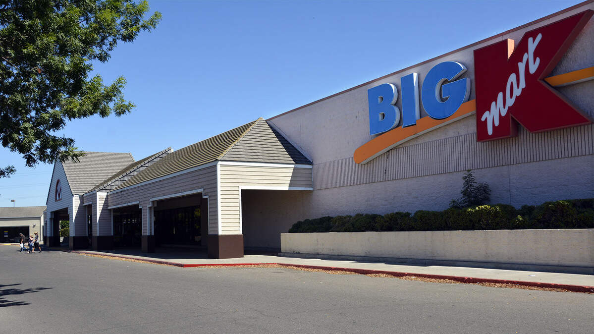 The Kmart in Oakdale, Calif. is pictured Tuesday Sept. 3, 2019. The company announced the location will close by mid-December.