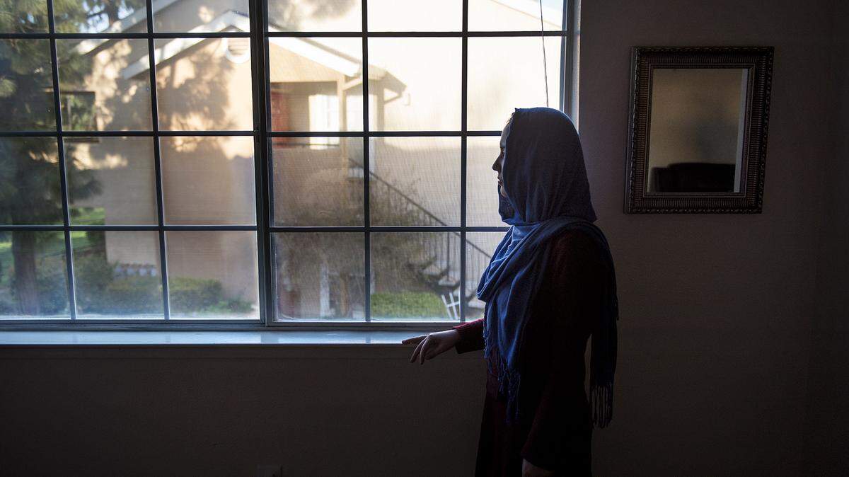 Morsal Amini, a refugee from Afghanistan is pictured Friday, March 16, 2018 at her Modesto home. Amini was denied enrollment last month at the Language Institute at Davis High School.