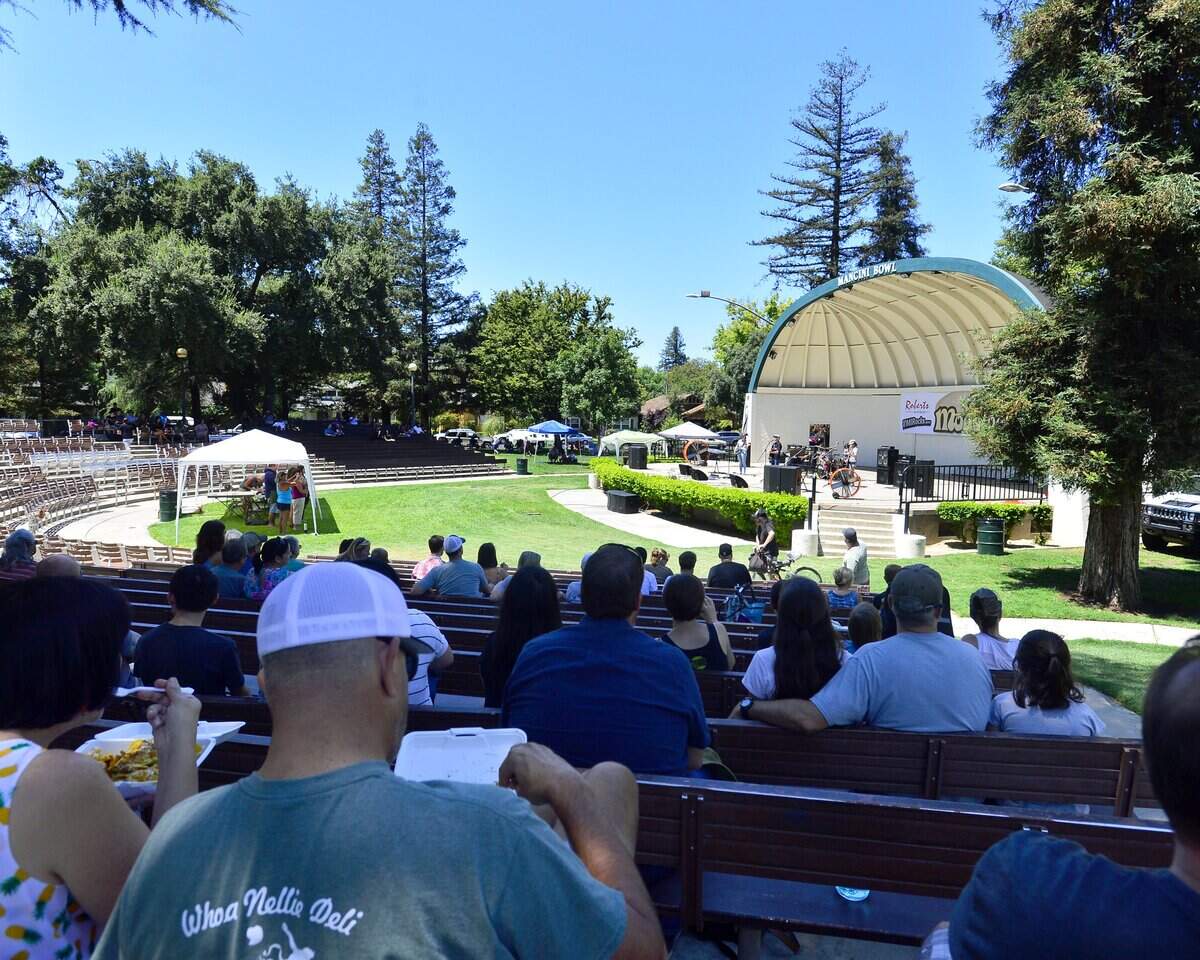A view of Modstock at Modesto’s Graceada Park in 2017.