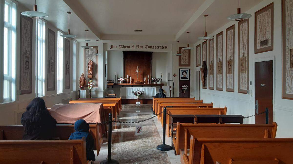 The Sisters of the Cross of the Sacred Heart of Jesus convent on Maze Boulevard in Modesto has a new gas meter and a new gas line. The chapel — “the center of our lives,” said one nun — stayed warm because it is heated by electricity.