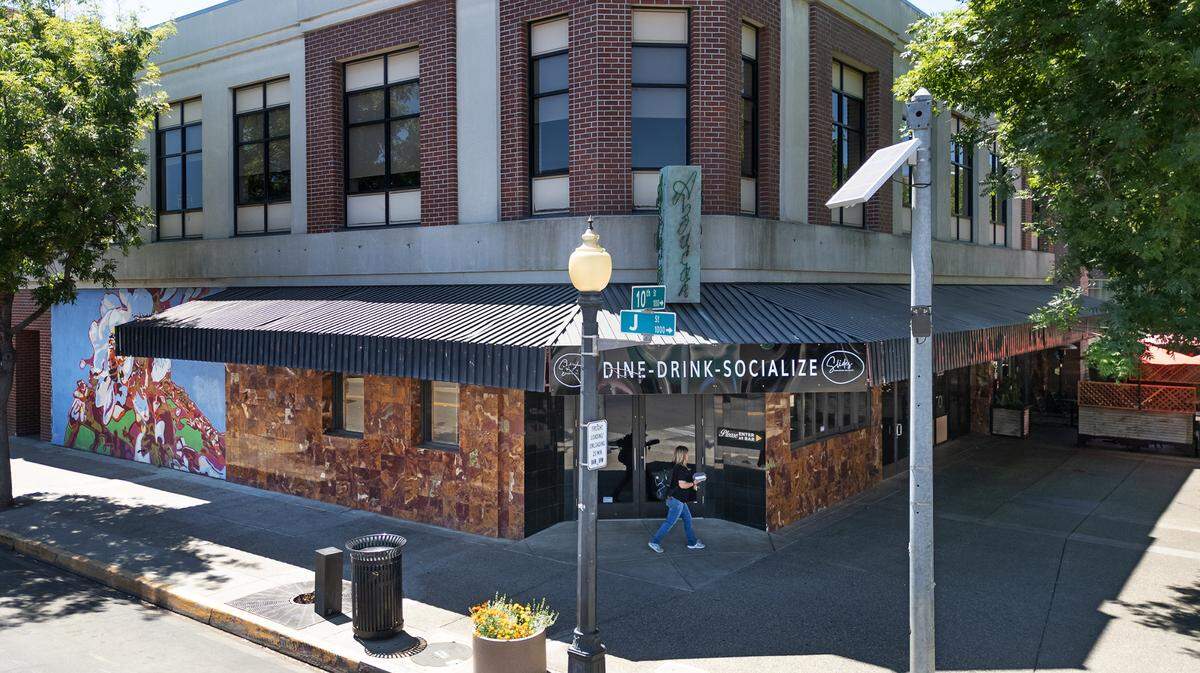 Slides restaurant and lounge on 10th Street in Modesto, Calif., Wednesday, June 26, 2024.