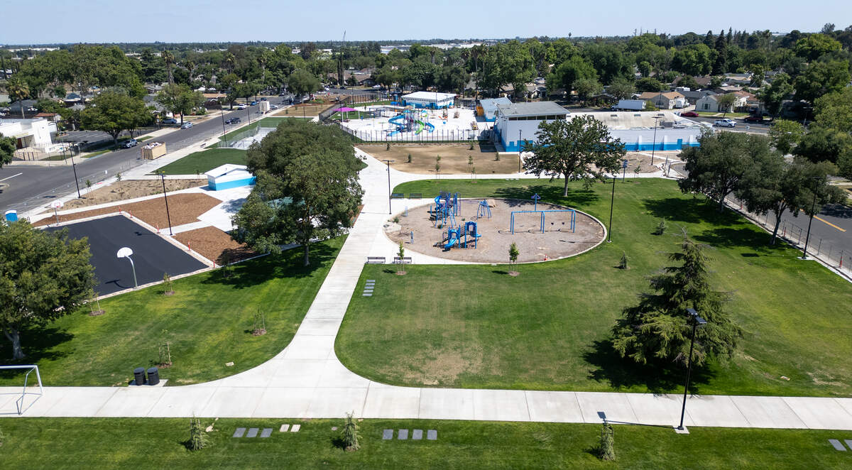 Cesar E. Chavez Park in Modesto, Wednesday, May 6, 2026.