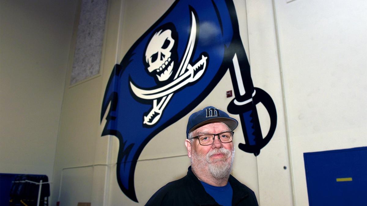 Ron “Reno” McGuire is retiring after 45 years as the equipment manager at Modesto Junior College. He is pictured on Wednesday December 5, 2018 in the school gymnasium in Modesto, Calif.