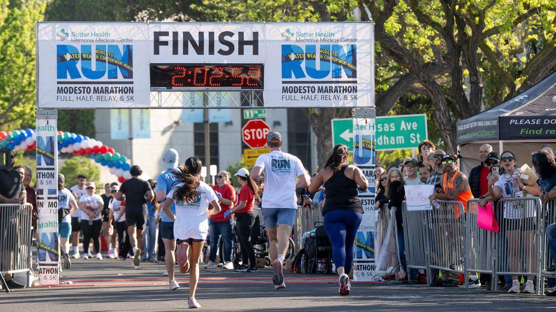 San Jose runner wins Modesto Marathon after course confusion