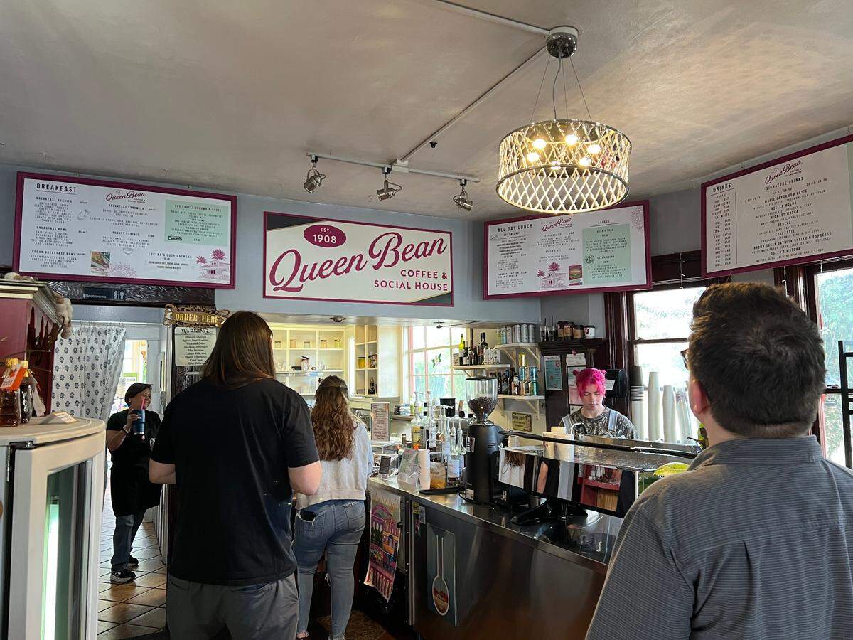 Queen Bean Coffee and Social House offers a divers brunch menu, featuring coffees, pastries, breakfast burritos and more.