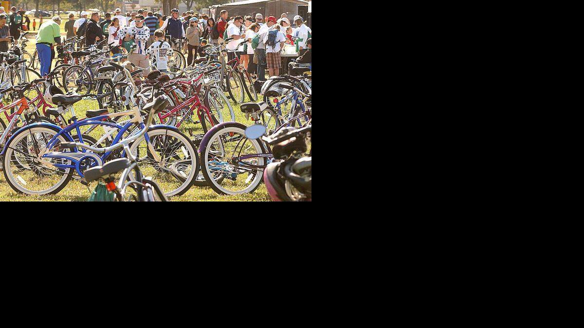 A patch of grass near the Merced High School baseball facilities was turned into a parking lot for hundreds of bicycles at the first-ever Pedal Merced Family Bicycle Fest seven years ago.
