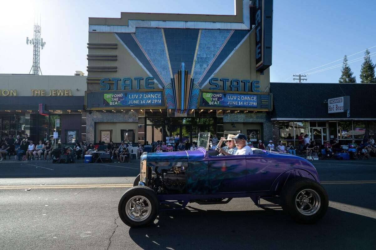 American Graffiti Parade in Modesto Friday, June 12, 2026. The parade is organized by the North Modesto Kiwanis Club featuring 1,000 classic cars.