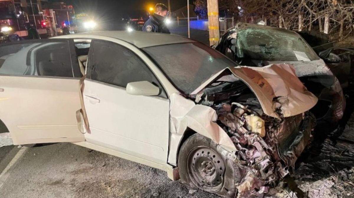 One person was killed and six others were injured  in a two-car collision Saturday night, Dec. 5, 2020, on Claribel Road east of Riverbank, according to the Modesto Fire Department.