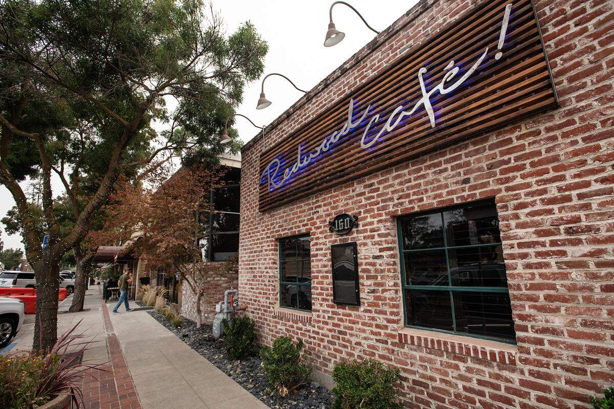 Redwood Cafe in Oakdale, Calif., on Friday, Aug. 6, 2021.