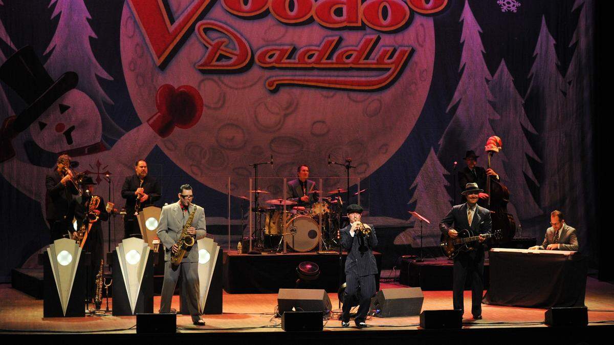 Big Bad VooDoo Daddy brings its holiday show to Modesto.