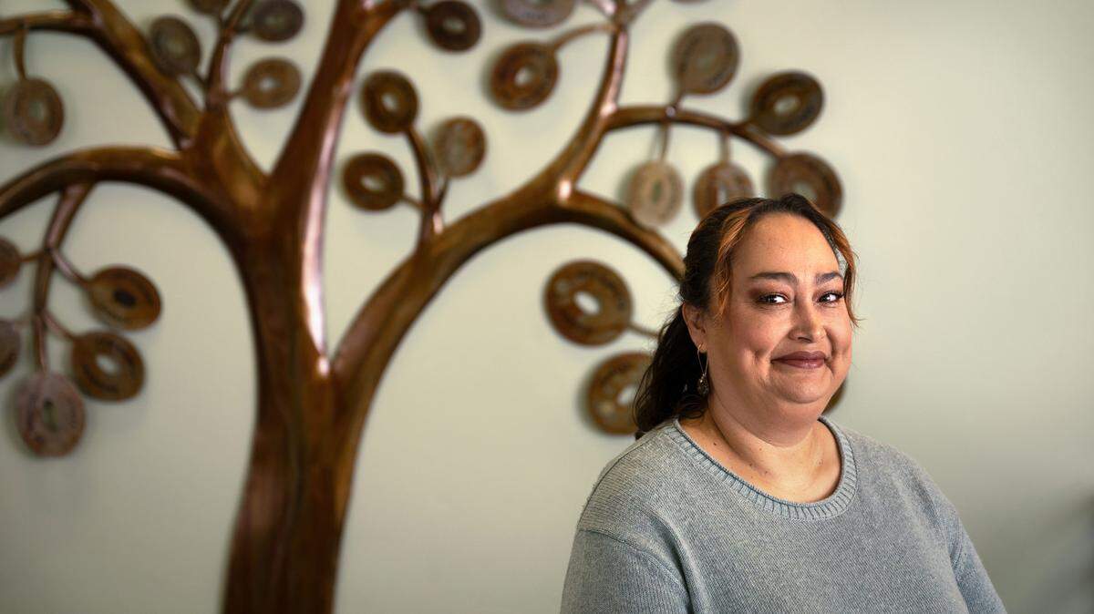 Without Permission Justice Director Michell Camacho in Modesto, Friday, Jan. 24, 2025.