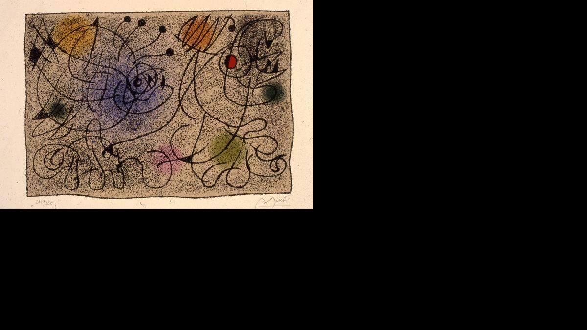 An exhibit featuring the printmaking works of surrealist master Joan Miró opens this weekend at the Carnegie Arts Center in Turlock.
