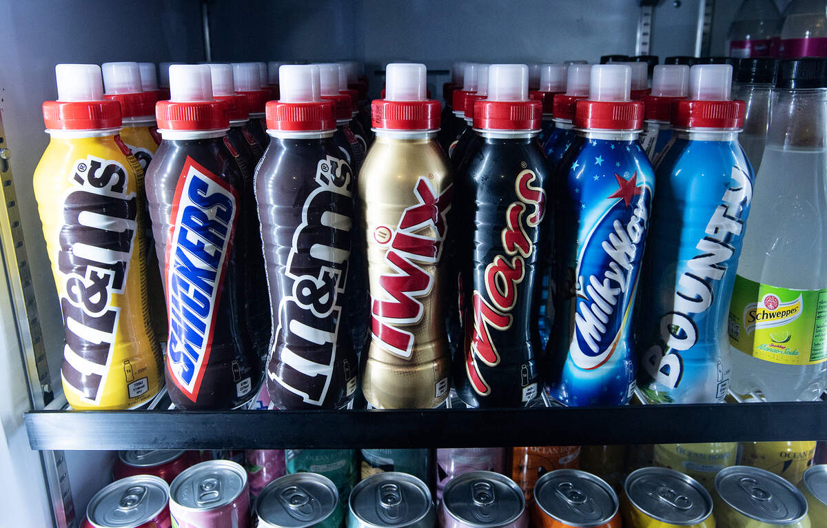 MIlkshakes from Great Britain at Sublime Pop candy store which is selling imported candy, soda and snacks from Japan, Europe and elsewhere in Turlock, Calif., on Thursday, July 15, 2021.