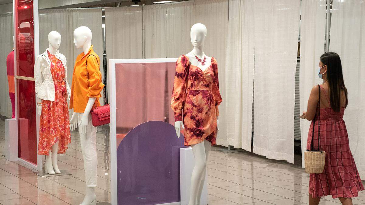 Macy’s is working on creating a new shopping experience called Macy’s Backstage in their store at Vintage Faire Mall in Modesto, Calif., on Friday, April 2, 2021.