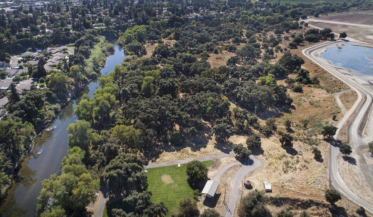 The city of Riverbank hopes to lease the federal land on the west side of Jacob Myers Park for a 5-mile dirt trail for hiking and mountain biking in Riverbank, Calif., Wednesday, Sept. 4, 2019.