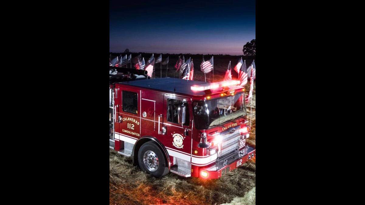 In this picture from Sunday night, Calaveras firefighters are on scene with the sheriff’s dive team and the CHP H24 helicopter searching for a 14-year-old boy who went missing in the water.