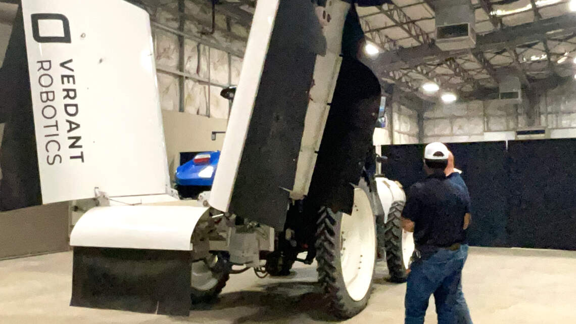Can you troubleshoot a robot-aided tractor? Modesto forum explores emerging farm jobs