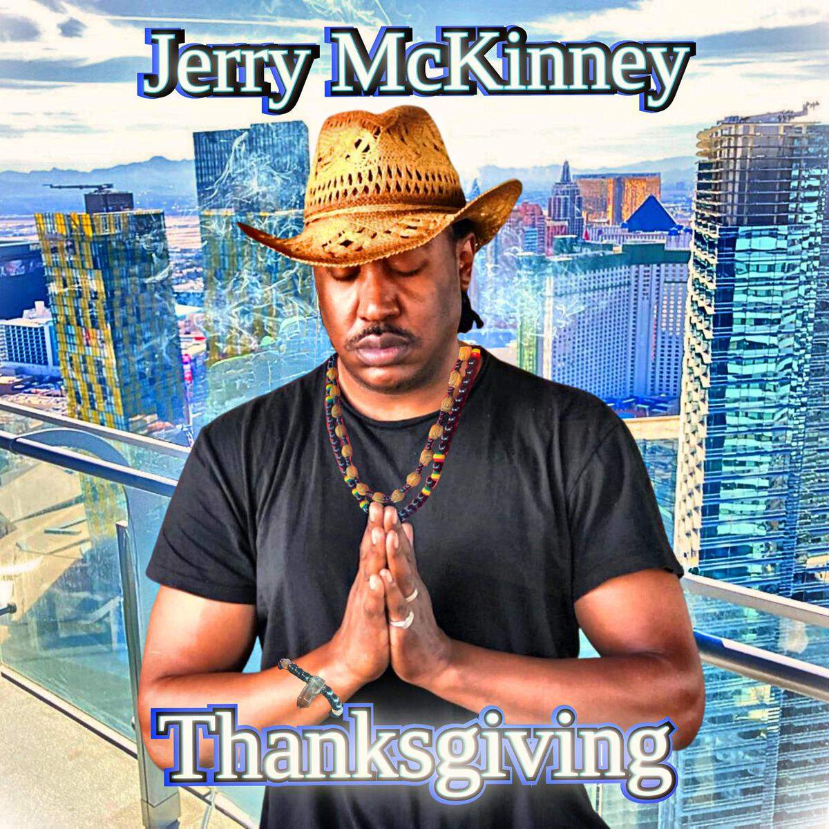 The cover of Jerry McKinney’s album, “Thanksgiving.”