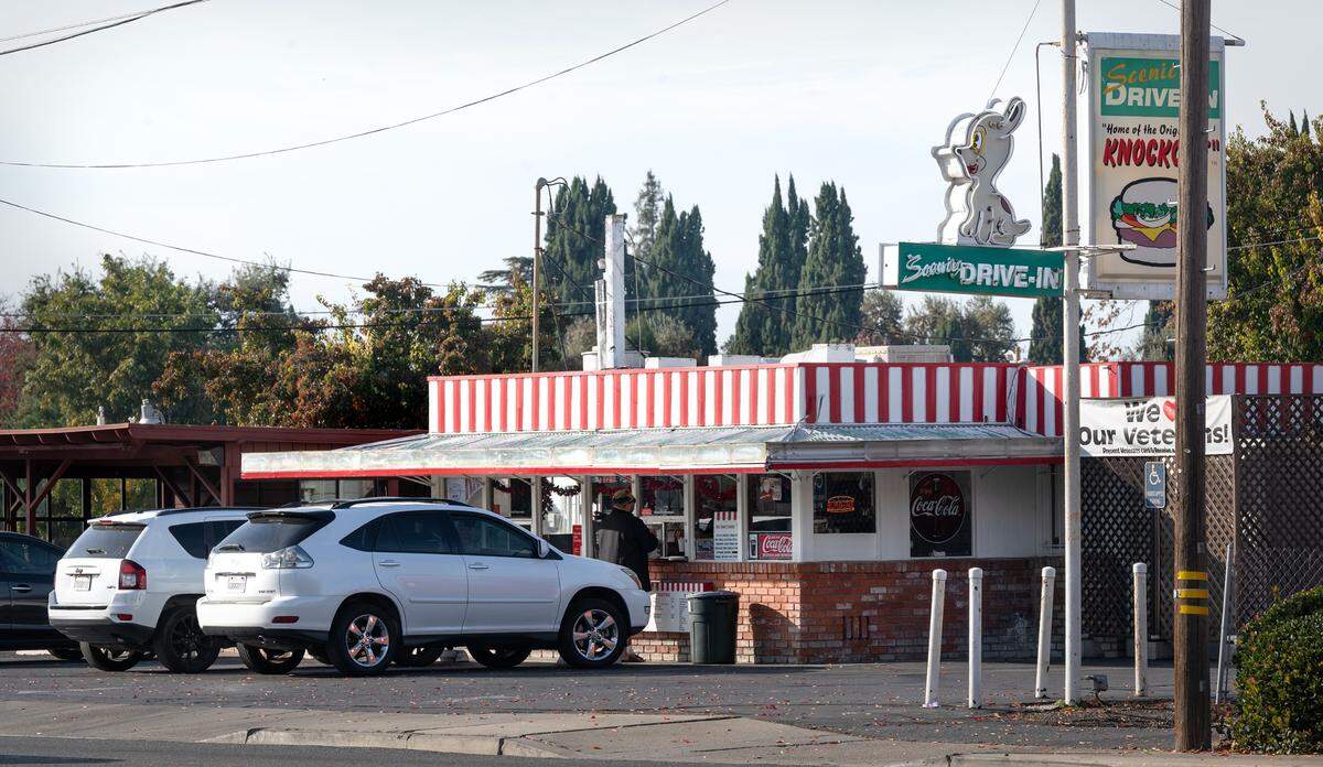 Scenic Drive-In on Scenic Drive in Modesto, Calif., Wednesday, Nov. 22, 2023.