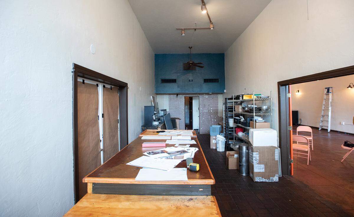 Penny University cafe owners hope to open by summer in the former Deva cafe spot in Modesto, Calif., Tuesday, March 14, 2023.