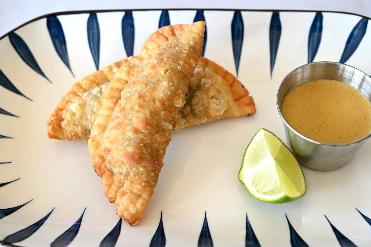 Empanadas at Las Uvas Restaurant in Modesto, Calif., Thursday, Oct. 5, 2023.