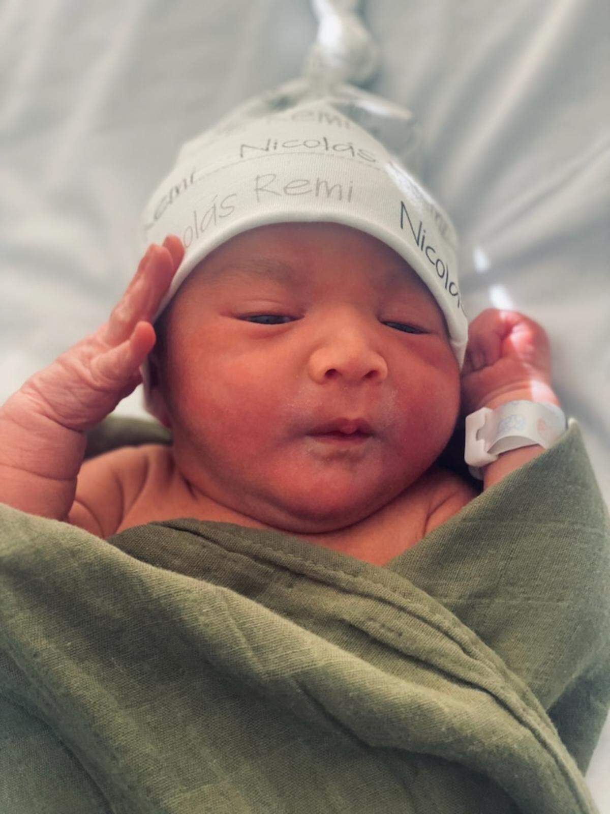 Nicolas Ornelas was born at 12:26 a.m. Saturday, Jan. 1, 2022 at Emanuel Medical Center.