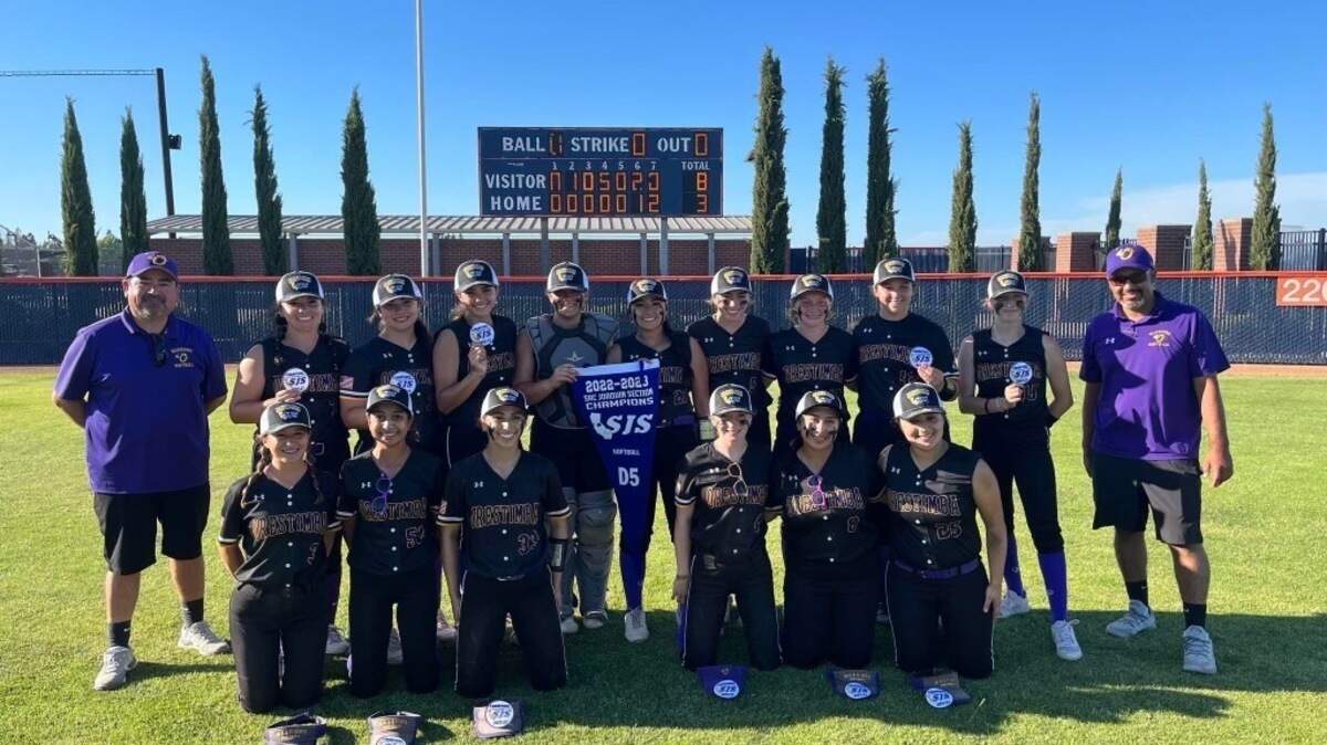 The Orestimba softball team won the program’s fifth Sac-Joaquin Section Championship Saturday afternoon, defeating Wheatland 8-3 in the Division V title game at Cosumnes River College.