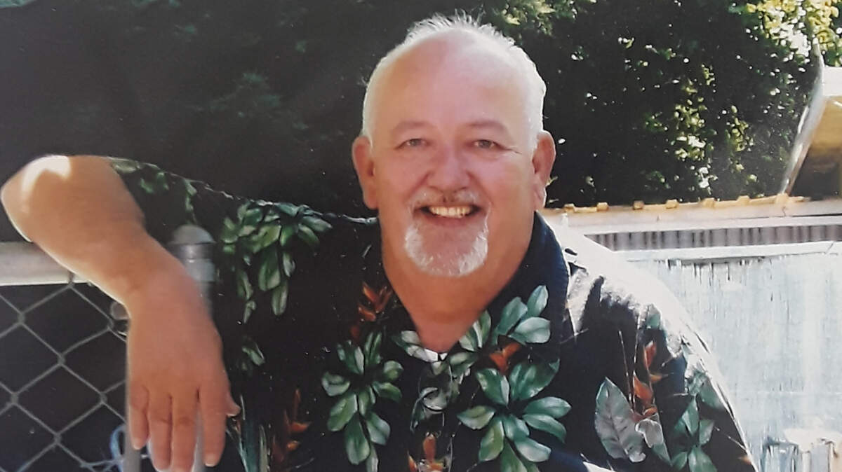 Wayne Ferreira pictured at a family reunion about 10 years ago