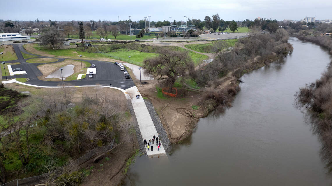 Boat ramp on Tuolumne River in Modesto CA nears completion | Modesto Bee