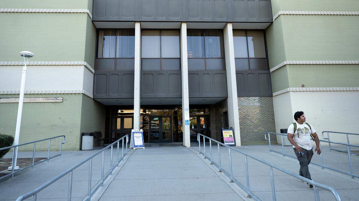 Founders Hall at Modesto Junior College in Modesto, Wednesday, Nov. 6, 2024.
