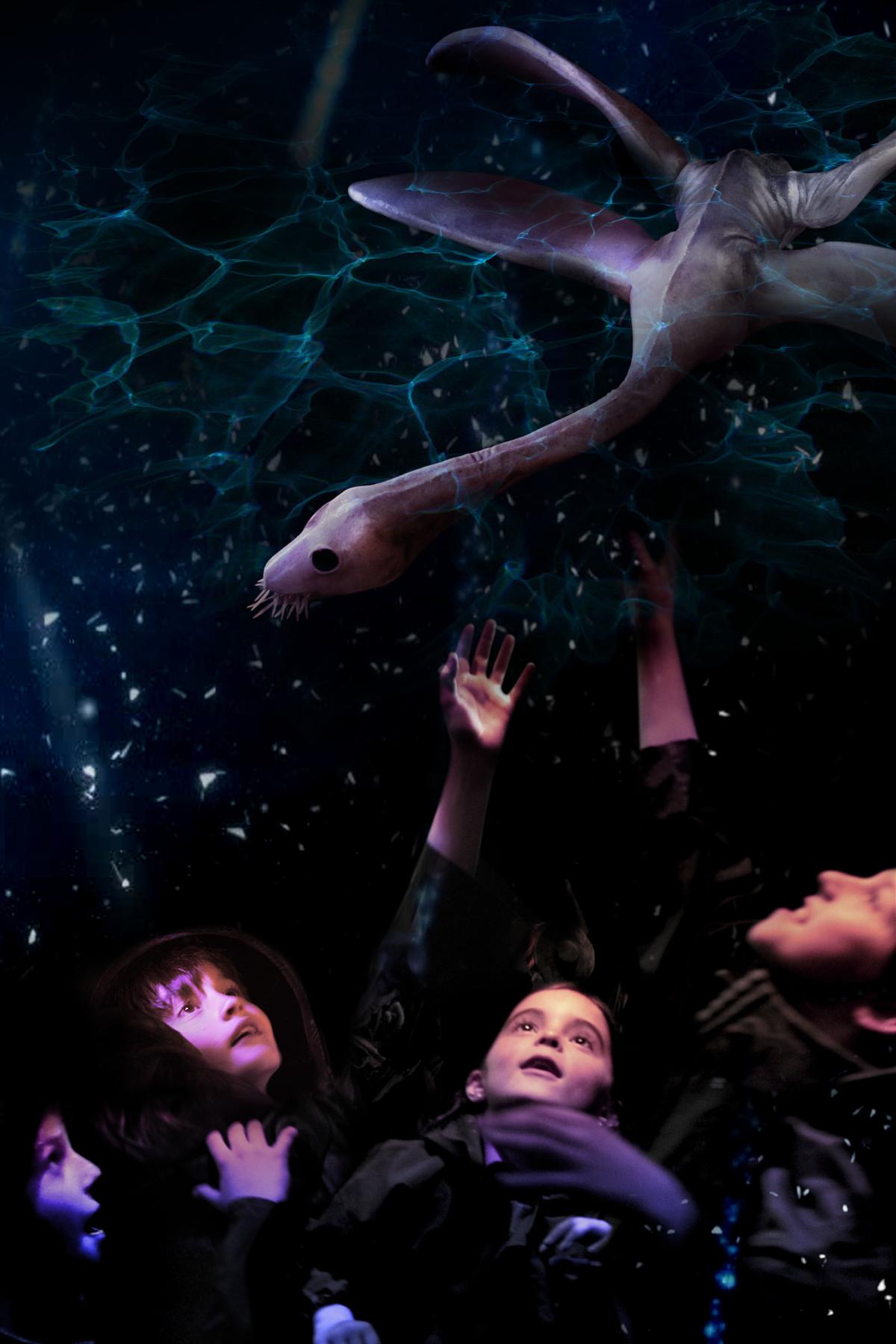 Take your family on an adventure to the bottom of the ocean with Erth’s Prehistoric Aquarium.