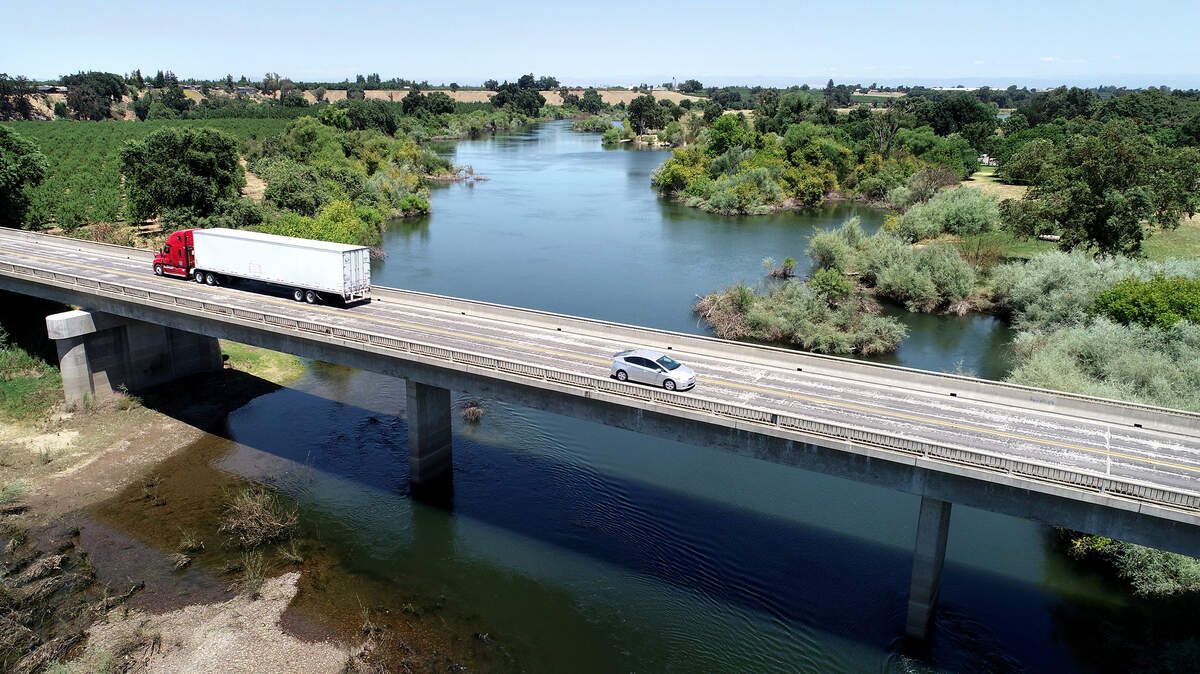 The Tuolumne River at Fox Grove in Hughson, pictured in June 2019.