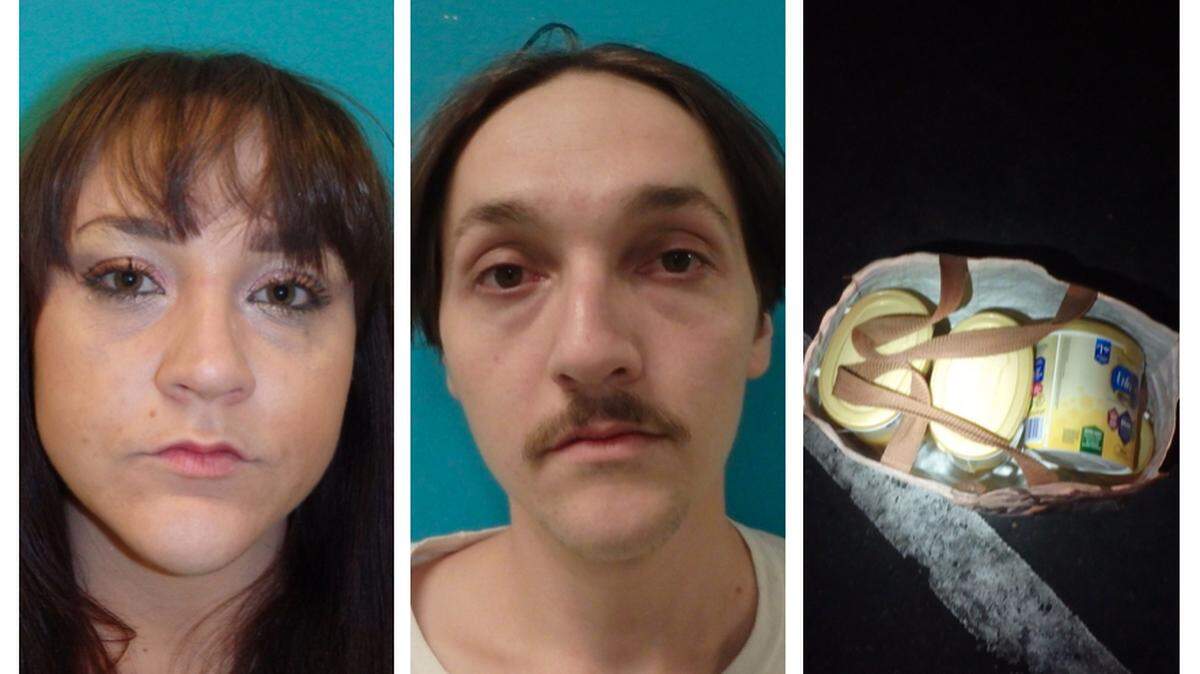 Christina Marie Andre, left, and Joseph Edward Zumwalt