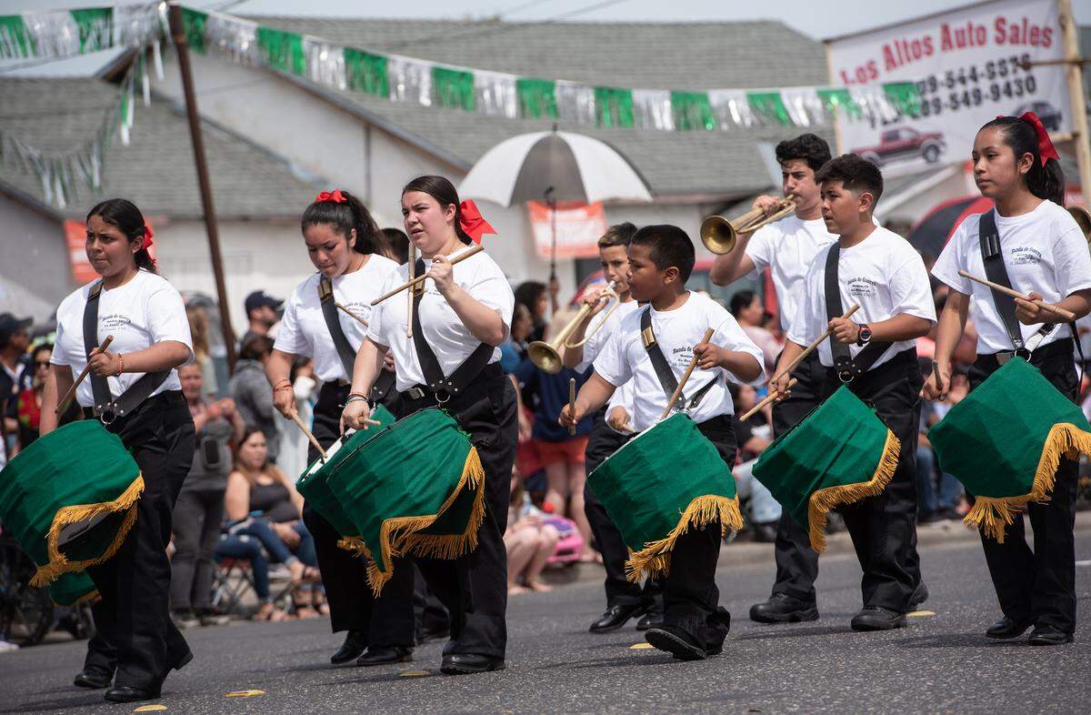 Cinco De Mayo parade on Crows Landing Road in Modesto, Calif., Friday, May 5, 2018.