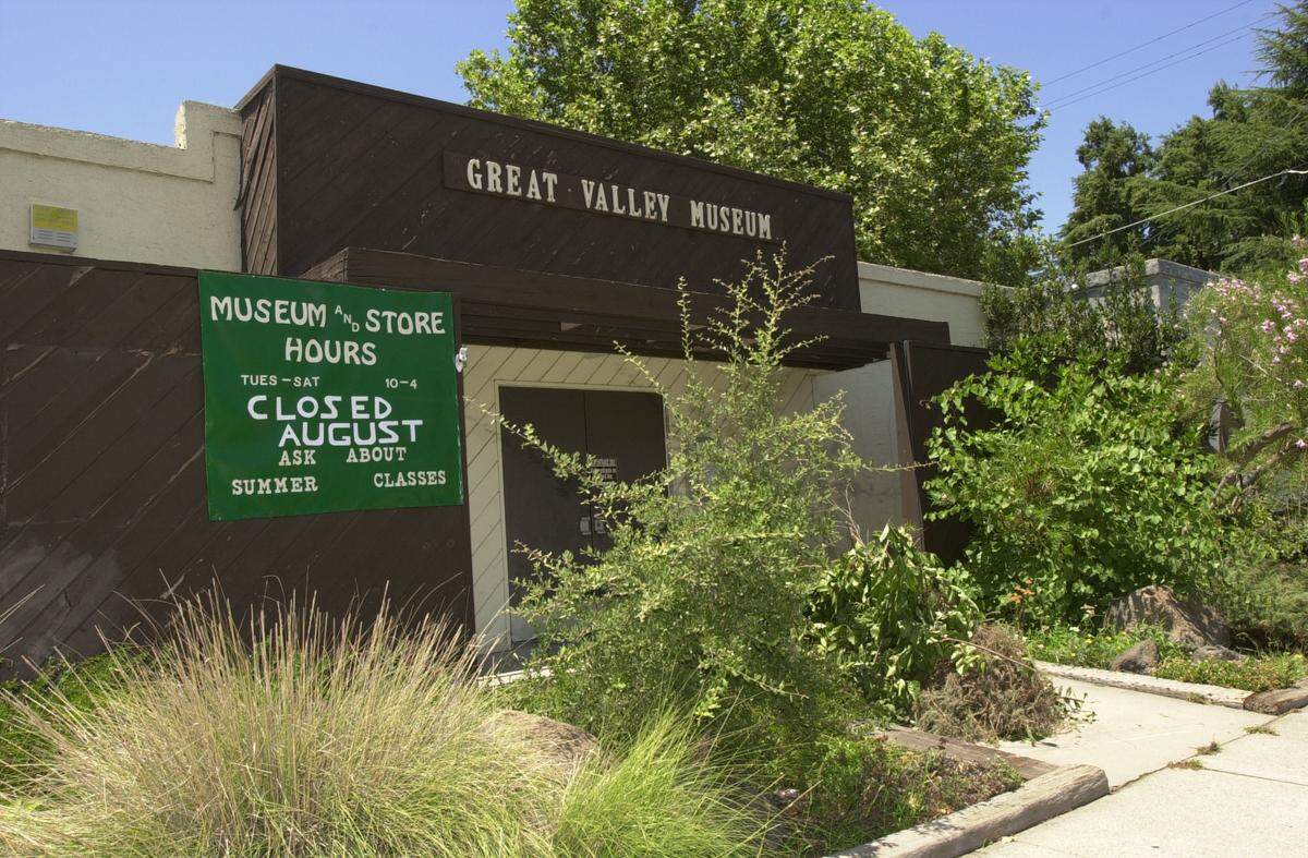 The Great Valley Museum is pictured in 2000 in its original location next to the Modesto Junior College East Campus. It opened in 1980.