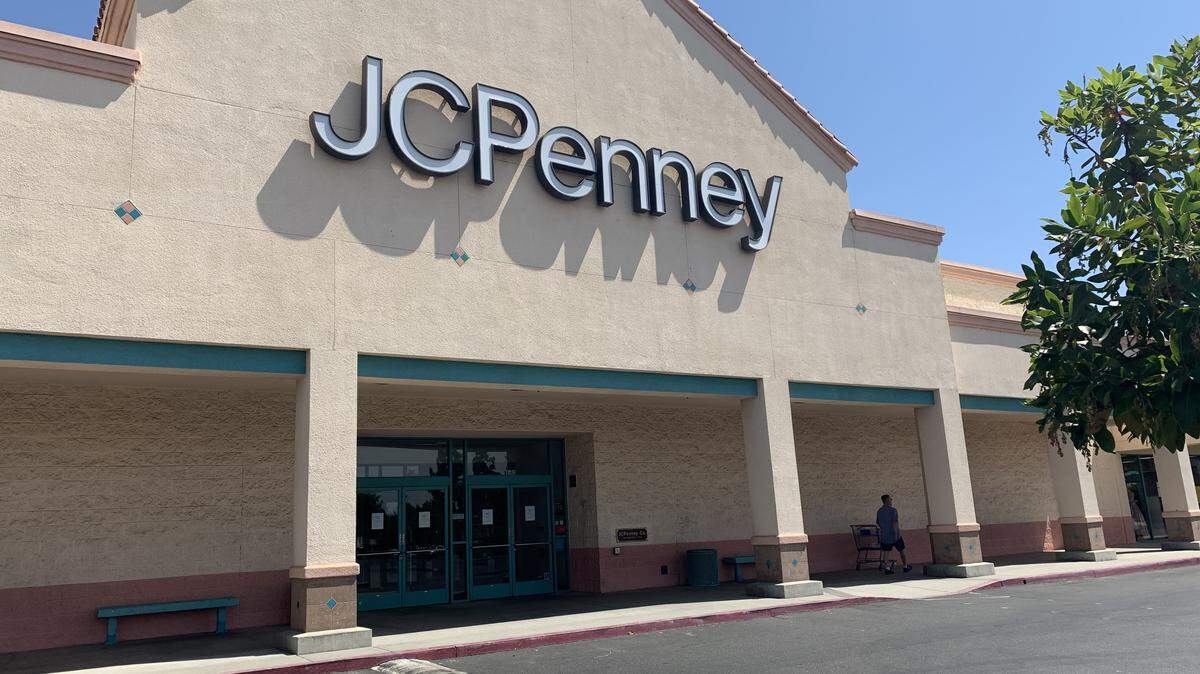 The J.C. Penney store on Countryside Drive in Turlock, Calif. pictures June 5, 2020.