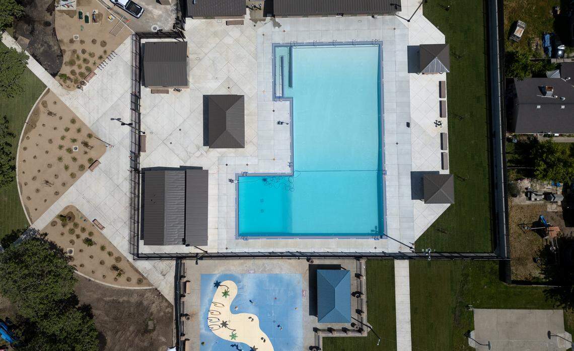 Columbia Park pool in Turlock, Friday, April 11, 2025.