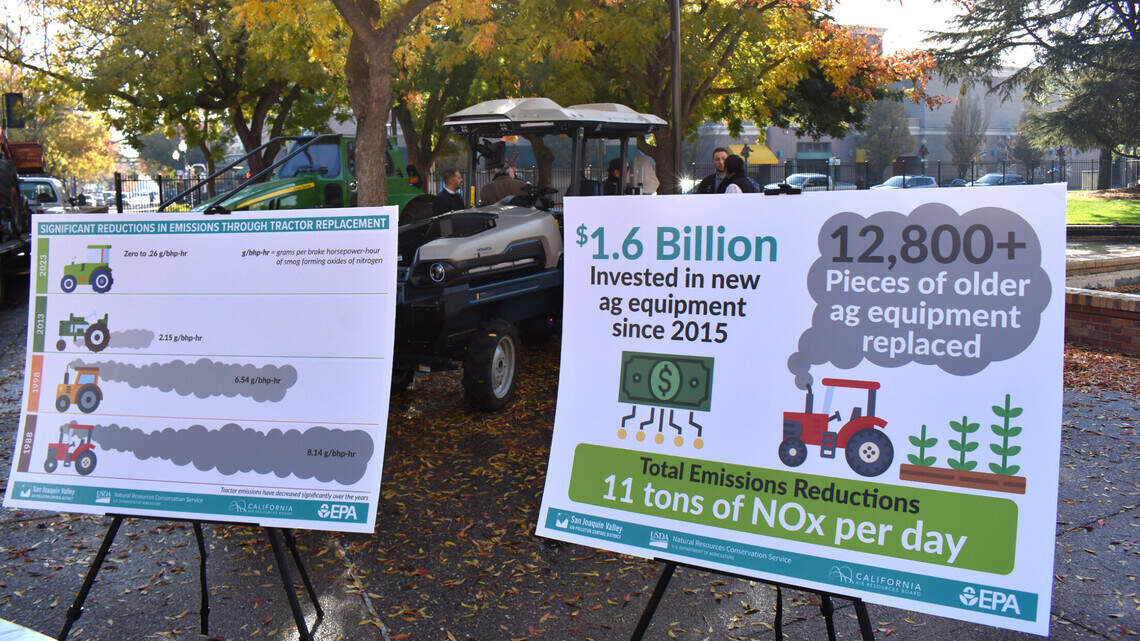 Incentives help Stanislaus farmers meet the goal for cleaning Central Valley air