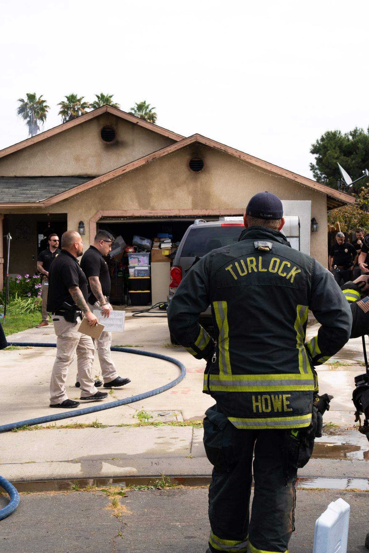 A 2-year-old boy was found dead in a bedroom when firefighters brought a house fire under control in Turlock on Wednesday morning, April 1, 2026. The discovery prompted a homicide investigation, which led to an arrest.