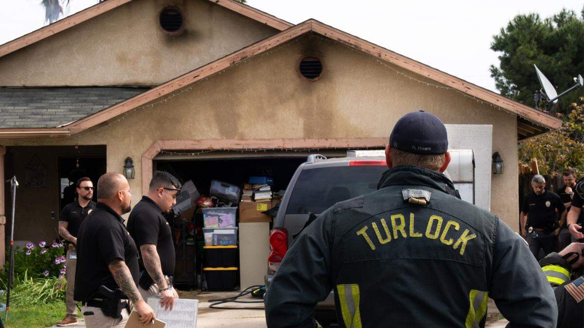 A 2-year-old boy was found dead in a bedroom when firefighters brought a house fire under control in Turlock on Wednesday morning, April 1, 2026. The discovery prompted a homicide investigation, which led to an arrest.