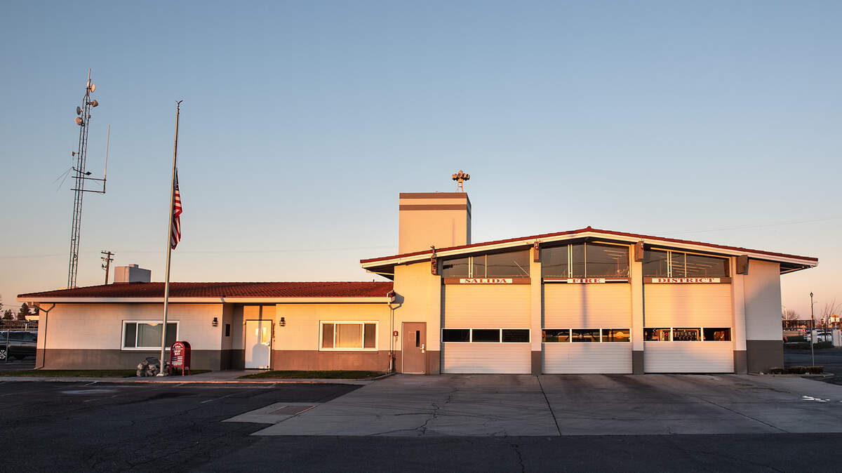 Salida Fire Protection District building in Salida, Calif., on Thursday, Jan. 27, 2022.